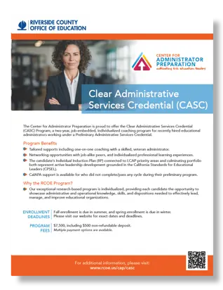 CASC Flyer