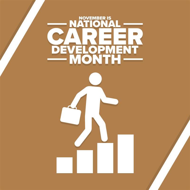 National Career Development Month Graphic