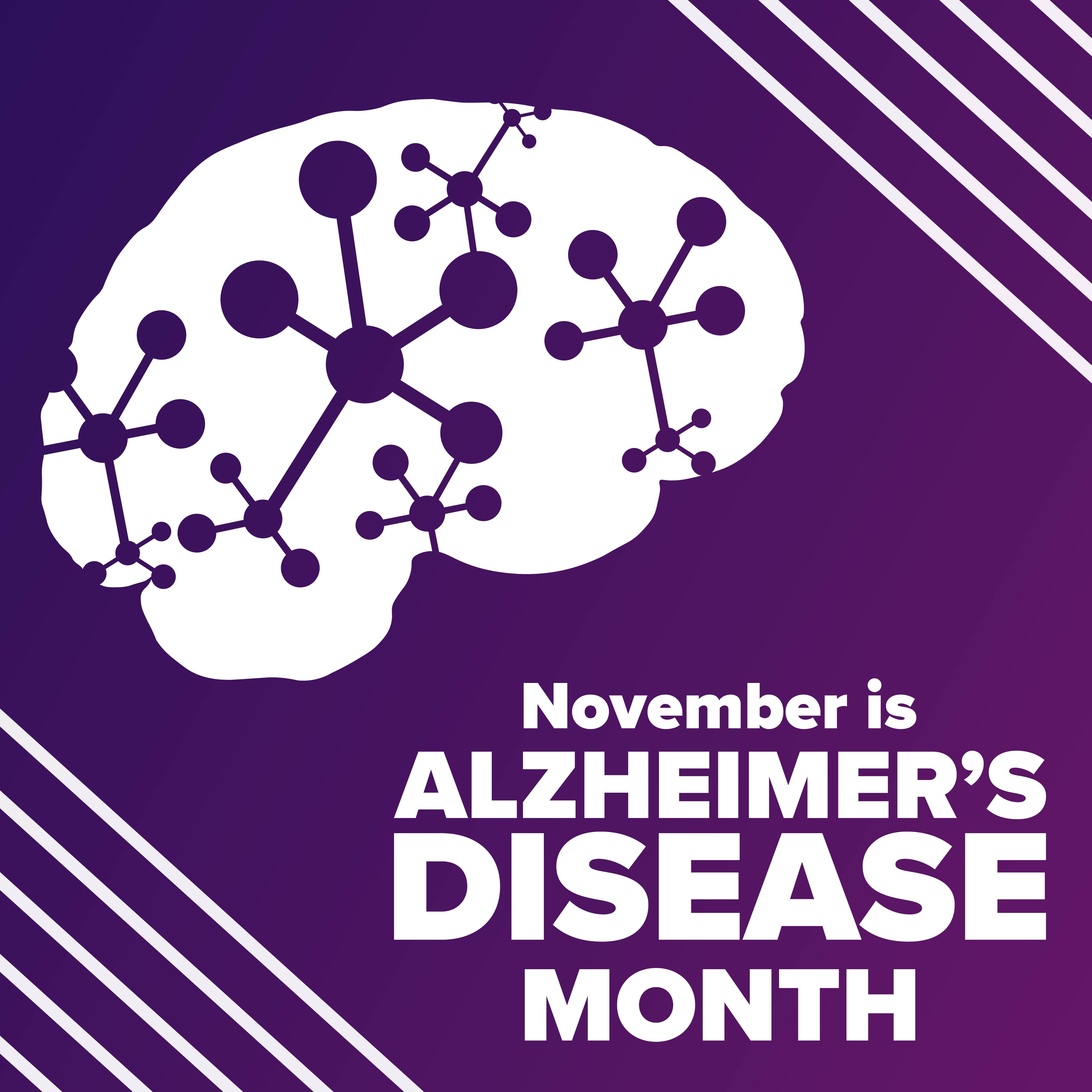 Alzeimer's Awareness Month Graphic