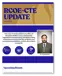 RCOE CTE Update Newsletter
