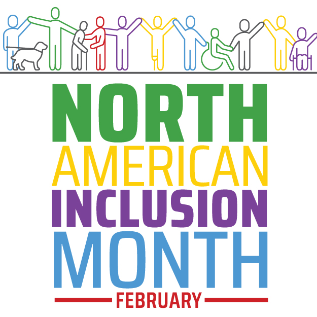 National American Inclusion Month Graphic