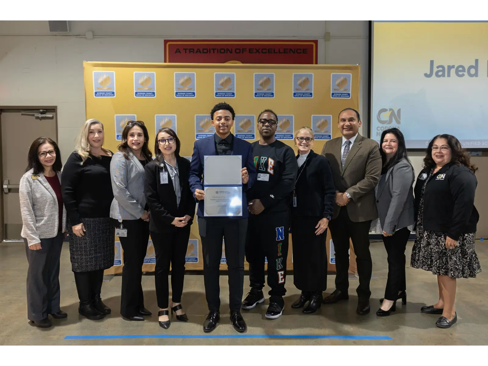 CoronaNorco Unified School District Student of the Month November